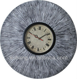 Round digital wall clock plaque home decor interior