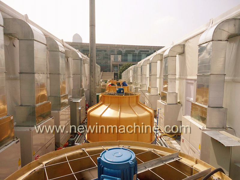 Counter Flow Round Type Cooling Tower --350 Ton (NRT-350)