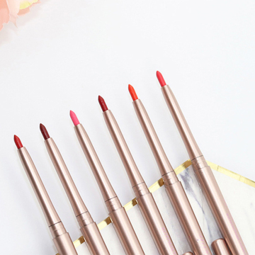 Whole Sale Low MoQ No Label Gel Smiling Organic Pink Vegan Waterproof Lip Liner