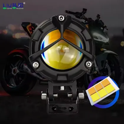 LIUHJG Custom OEM ODM Motorcycle Lighting System Projector Led Driving Fog Lights for Bike