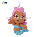 Niedliche Cartoon-Meerjungfrau geformt Spielzeug Plüsch Schlüsselanhänger