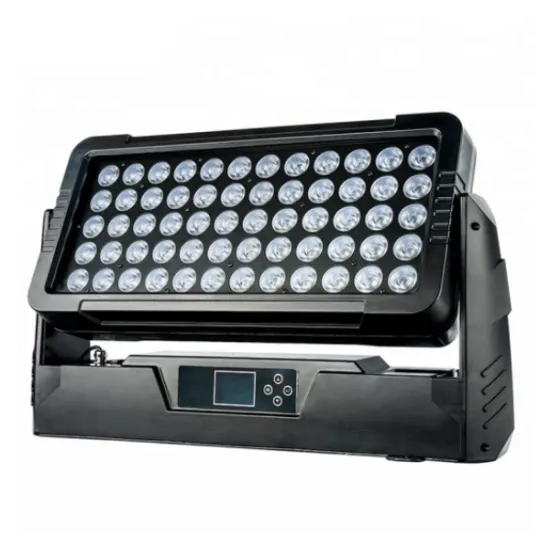 DMX Controlled Outdoor RGBW 4in1 LED Wall Wash Lights: 60 Pack for Stage and Landscape Illumination