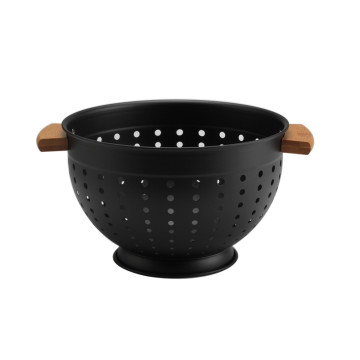 black color Powder coating colander