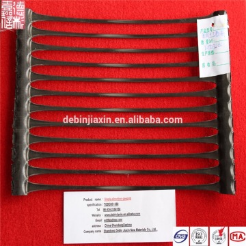 Black Elastic Modulus Of Polyester Geogrid
