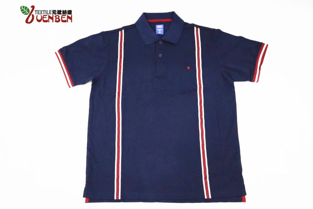 Polo Homme Solid PK Avec Bande Devant