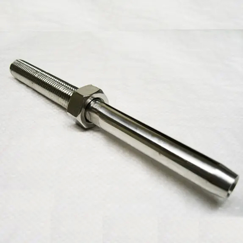 Stainless Steel Swage Stud Terminal with Nut 316