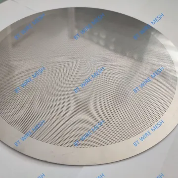 Stainless Steel Perforated Metal Mesh Round Hole Punched Plate