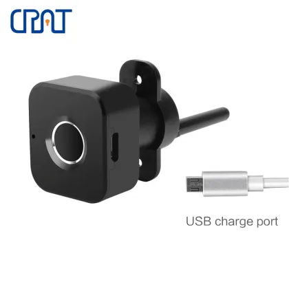 Square Furniture Mini Smart Fingerprint Cabinet Lock