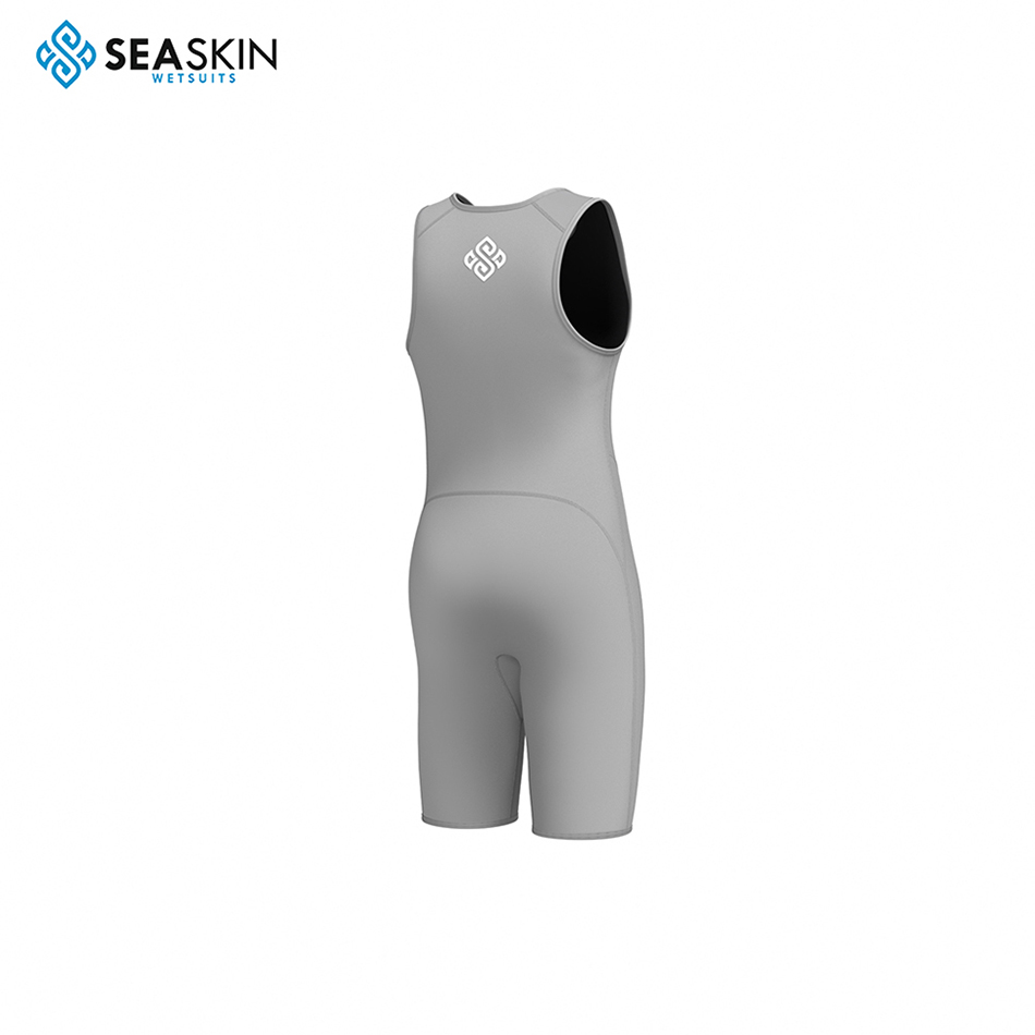 Shortkink short john wetsuit di surf senza cerniera per donne