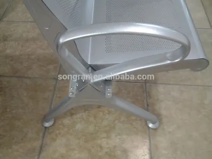 Public Metal Seating Hospital Chair High Back Airport Waiting Chairs Bench 802-03-011