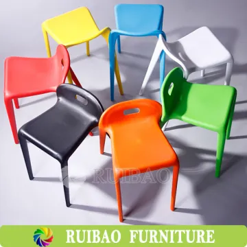 2016 OEM Cheap Price Stackable Colored Plastic Stool Chair
