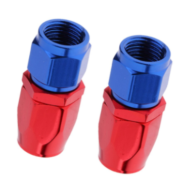 AN-6 Auto Oil Fuel Line Straight Aluminum Hose End Fitting Adapter
