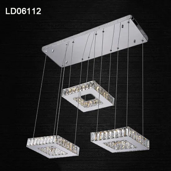 rings crystal light pendant lamp led lamp