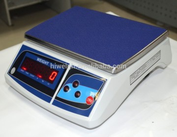 Table top weight scale top loading electronic scale balanza solo peso Capacity 15Kg