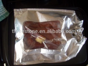 Barbecue foil bag, smoker bag for BBQ, alu foil cooking bag on the grill