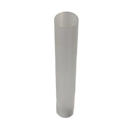 Optical Fused Sapphire Glass Rod Lenses for Medical Applications