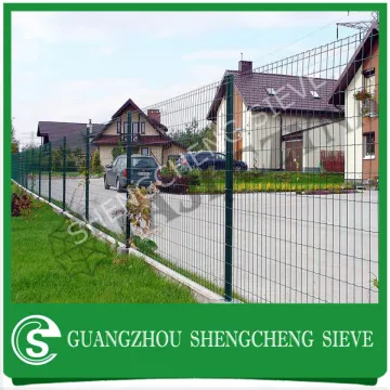 PVC coated holland wire mesh euro fence wave wire fence