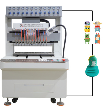 Máquina automática de moldagem por gotejamento de PVC