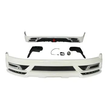 TDCMY WD Style Car Front and Rear Bumper Body Kit for Toyota Land Cruiser LC200 2016-2020