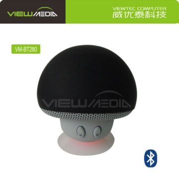 Good quality small cartoon mushroom Bluetooth speaker promotional gift