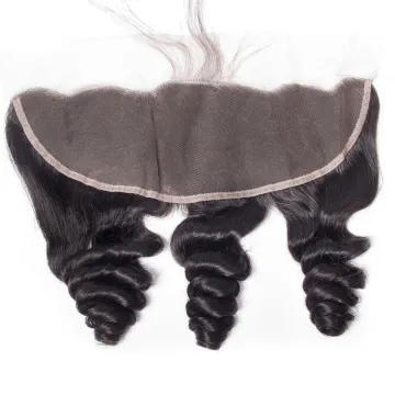 Illusion raw indian cambodian perruque thin skin lace front brazilian loose wave 13x4 18 inch frontals