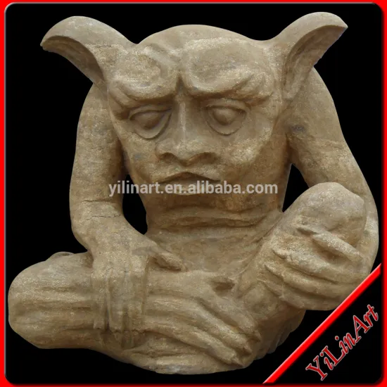 Antique Carving marble Abstract Statue,Antique Monster Sculpture(YL-Z028)