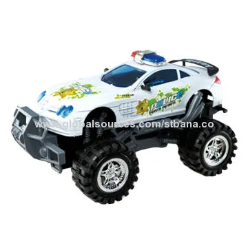 Cross-country toy police car