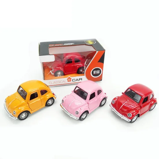 Customized 1:38 Scale Light Sound Pull-Back Door Open Mini Diecast Luxury Classic Alloy Car Model Giveaway Toys