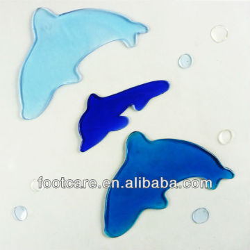blue dolphin window gel clings