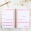 Benutzerdefinierte gedruckte Hardcover A5 Spiral Notebook Agenda