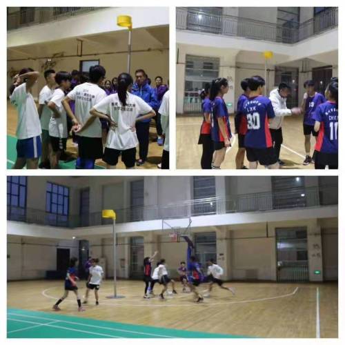 movable aluminum alloy korfball hoop