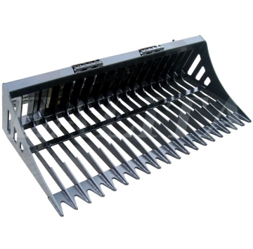Rock Buckets for skid steer loader