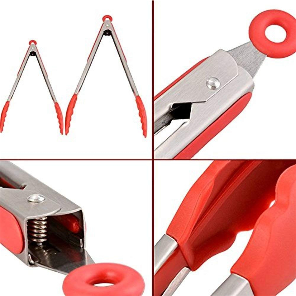 Best metal made mini food tongs for bbq