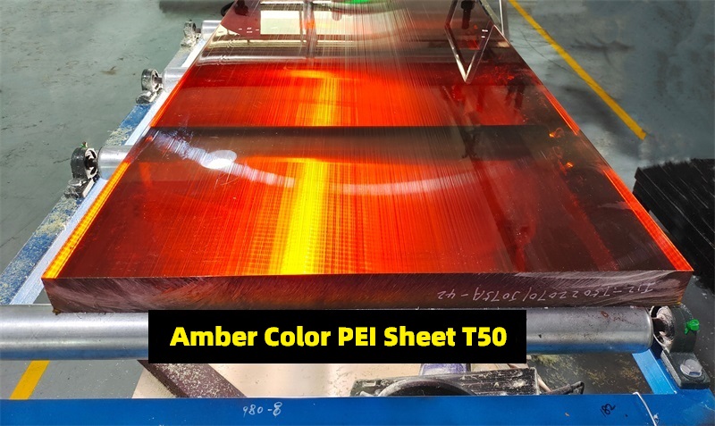 Amber PEI Sheet Custom para venda