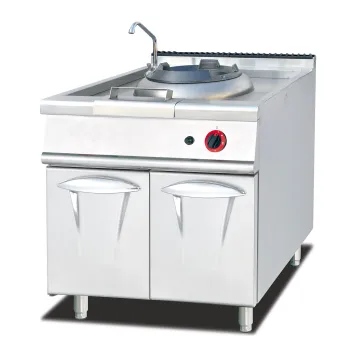 Chinese Commercial Restaurant Equipment - Propane Blast Diffusion Single Wok Gas Cooker