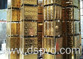 Glass mosaic plating machine