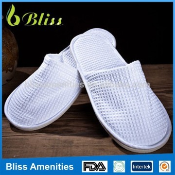 MS0020 Hot Sales 100% Cotton Velour Kids Slippers With Embroidery Design