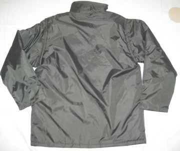 chaqueta de bombardero de nylon para hombres