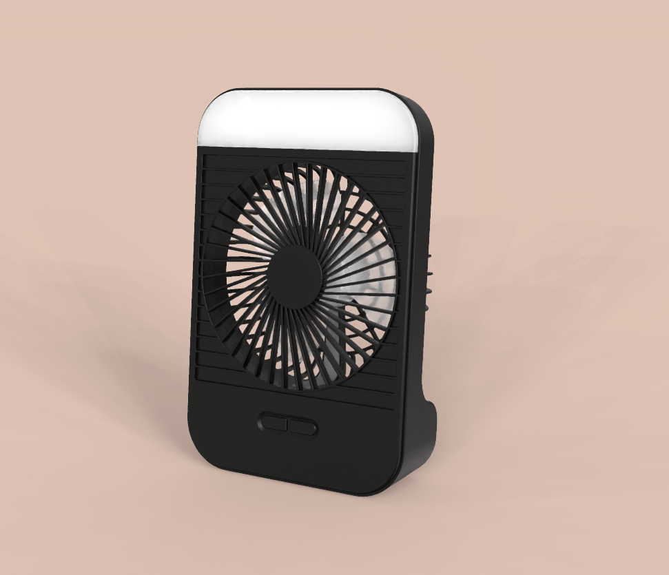 Mini Fan Kn L2885 Black