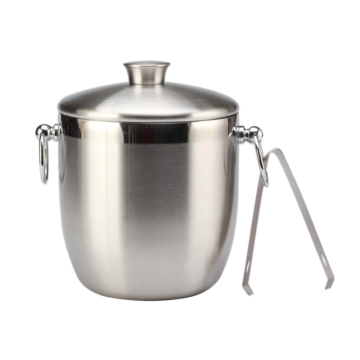 Stainless steel ice bucket with good cooling effect