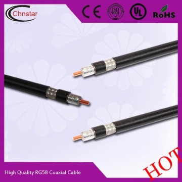 10 Years Experience Manufacturer, ISO,RoHS,CE Approved ,tv Coaxial Cable RG58