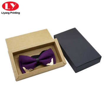 Cheap Bow Tie Kraft Box Paper Drawer Box