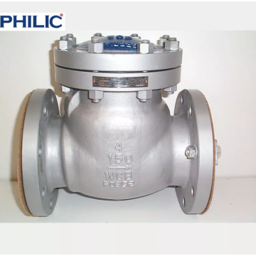 FLANGED FLOW CONTROL CHECK Valve 6 &quot;Darasa la 150lb