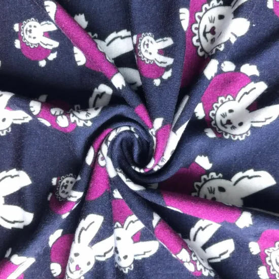 Digital print on Bamboo single jersey