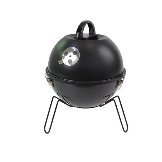Customizable Colors Mini Portable Table Bbq Grill Apple Shape Charcoal Barbecue Kettle Grill