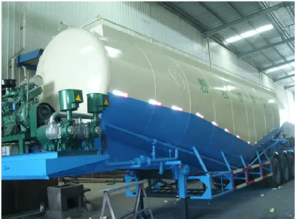 Three axis cement tank