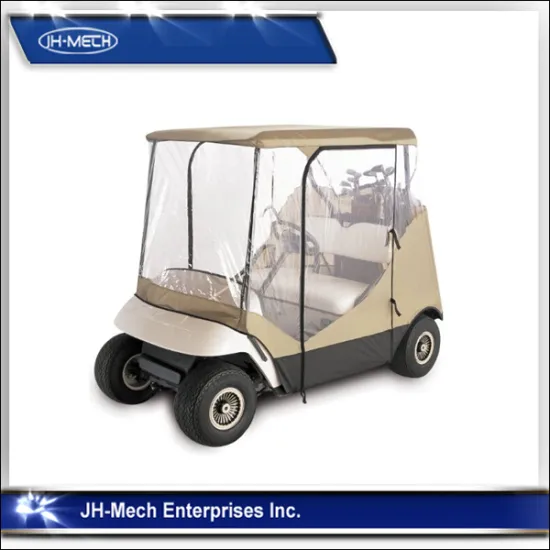 Oxford with PVC waterproof golf cart cover