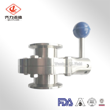 Sanitary Stainless Steel Tri Clamp Butterfly Valves