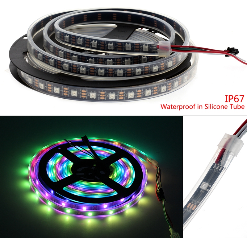 5v 5m 5050 300leds Ws2812b Led Strip