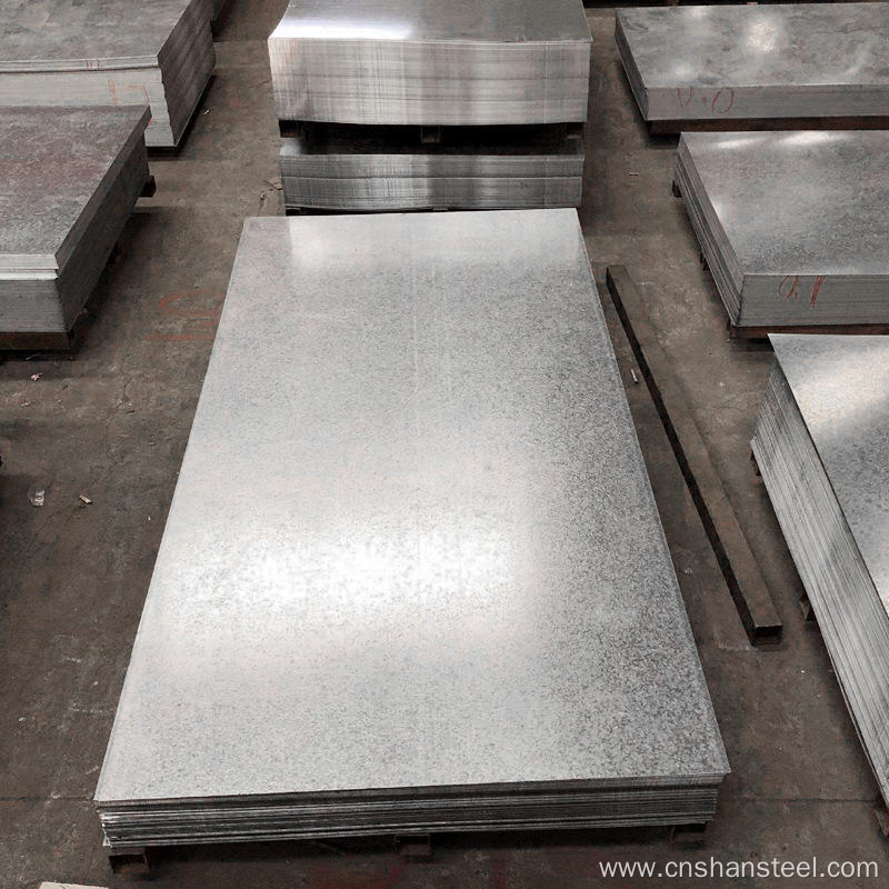 Prime Cold Rolled Galvanized Steel Sheet